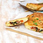 Delicious Breakfast Calzone - cooking at home is fun