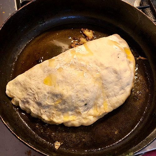 Pan fry first - cooking at home is fun