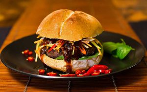 Thai Chilli Burger - cooking at home is fun