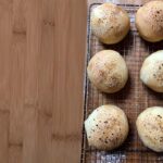 cooking at home is fun simple Home-made bread rolls